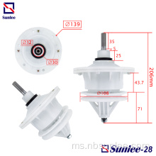 Mesin basuh pinggan besar gearbox 11teeth shaft